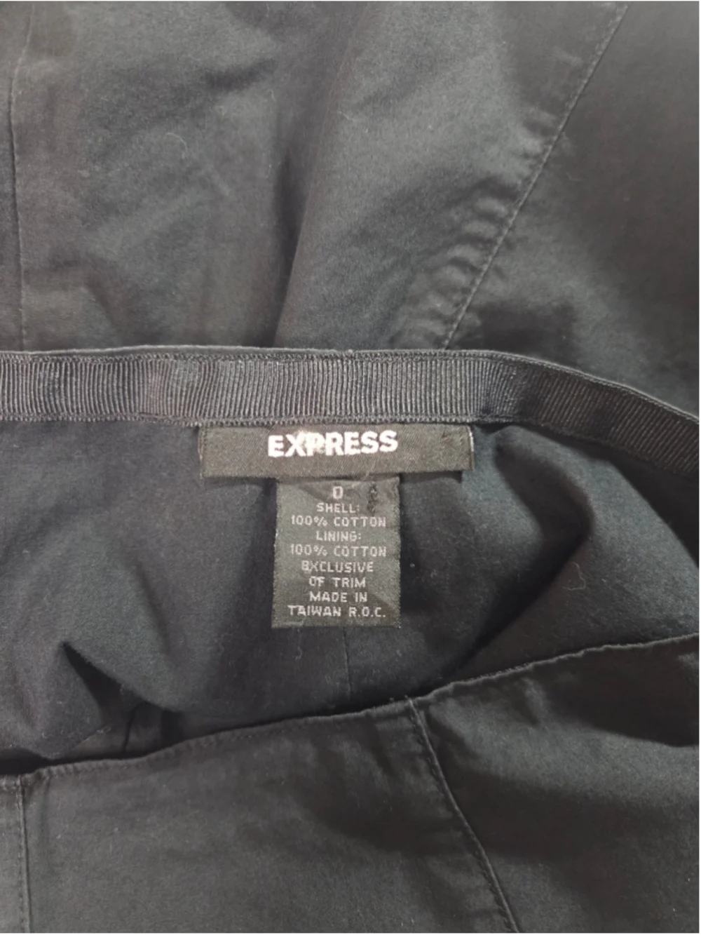 Women's Express Black A-Line Skirt Size 0